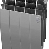 Биметаллический радиатор Royal Thermo BiLiner 350 Silver Satin (4 секции)