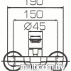 Смеситель Bravat Stream-D F637163-01