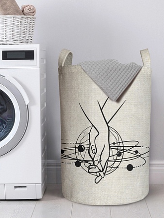 Корзина JoyArty Рука об руку по жизни gaba_10100R_L