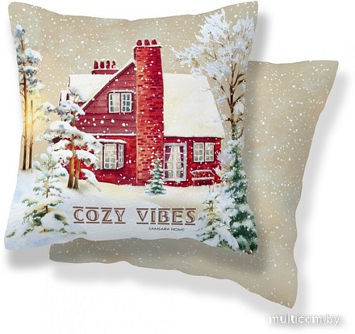 Декоративная подушка Samsara Home Cozy Vibes Пд4040Нг-9а