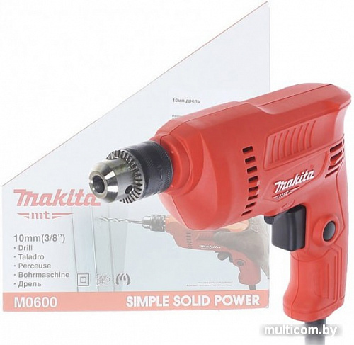 Безударная дрель Makita MT M0600