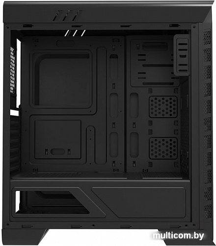 Корпус GameMax 9503X Elysium (черный, голубая подсветка)