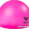 Шапочка для плавания TYR Wrinkle Free Junior Silicone Cap LCSJR/693 (розовый)