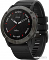 Умные часы Garmin Fenix 6X Sapphire (серый DLC/черный)