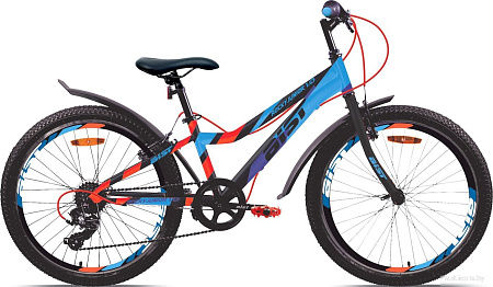 Велосипед AIST Rocky Junior 1.0 2025 (разобранный, черный)