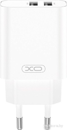Сетевое зарядное XO CE34 Lightning (белый)