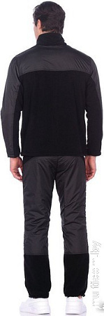 Костюм Huntsman Пикник-Люкс 48-50 (флис, черный)
