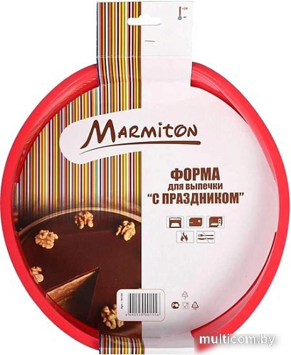 Форма для выпечки Marmiton 16120 (красный)