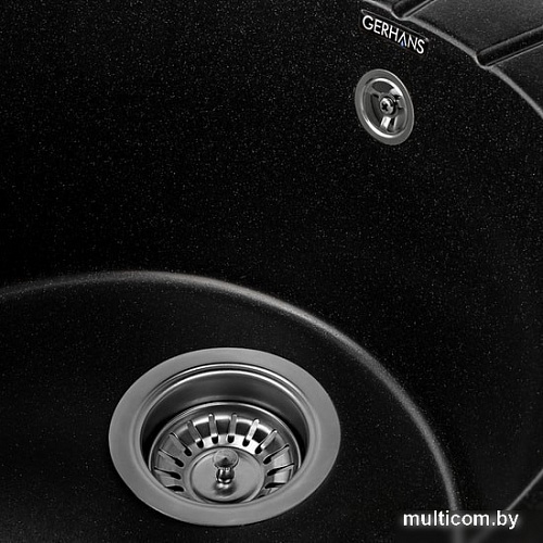 Кухонная мойка Gerhans A03 (оникс)