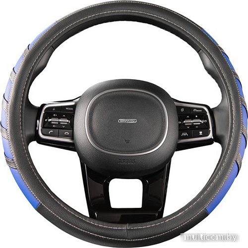 Оплетка на руль Skyway Eco Combo 2 M S01102065 (черный/синий)