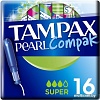 Тампоны с аппликатором Tampax Pearl Super Duo с аппликатором (16 шт)