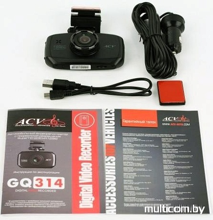 Автомобильный видеорегистратор ACV GQ314