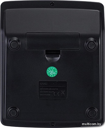 Калькулятор Deli E837 (черный)