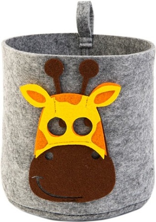 Органайзер для хранения Eva Funny Жираф Я47331 (светло-серый)