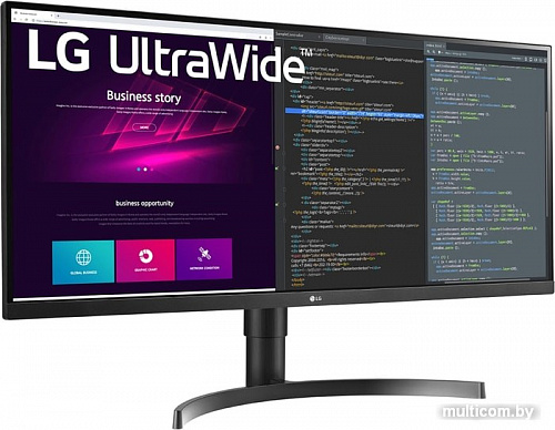 Монитор LG UltraWide 34WN750-B