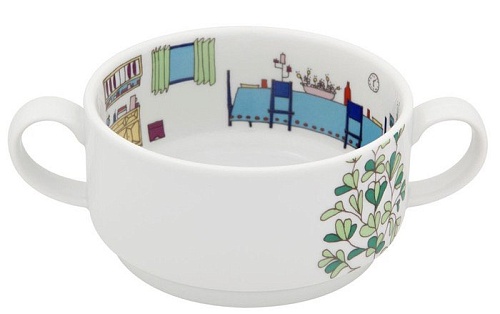 Набор бульонниц Vista Alegre Bairro Das Flores. Цветочный квартал 21118408