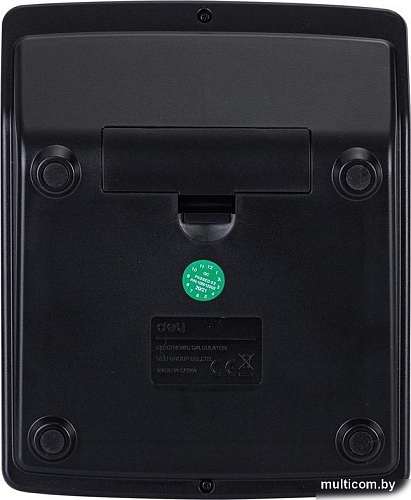 Калькулятор Deli E837 (черный)