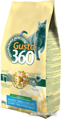 Сухой корм для кошек Pet360 Best Breeder 360 Gusto Adult с лососем и тунцом 102675 (20 кг)
