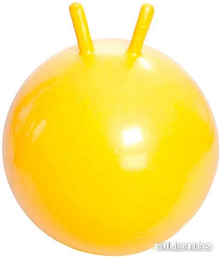 Гимнастический мяч Gold Cup 45BL (желтый, с рисунками)