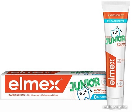 Зубная паста Elmex Junior 75 мл