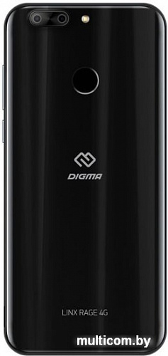 Смартфон Digma Linx Rage 4G (черный)