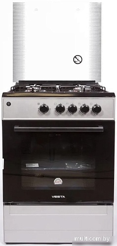 Кухонная плита VESTA Bergamo VGG 10-G (серый)