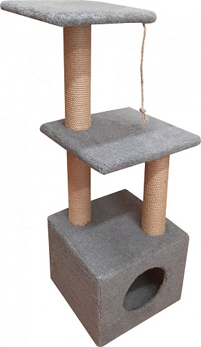 Комплекс Bast КОТтедж (джут, серый)