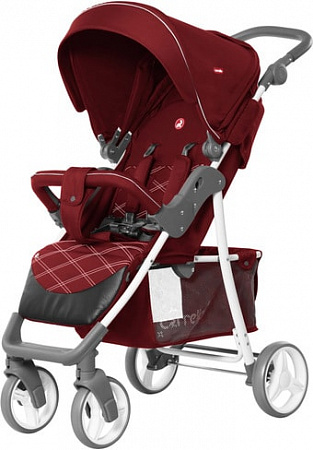 Коляска прогулочная «книга» Carrello Quattro CRL-8502/2 (cherry red)