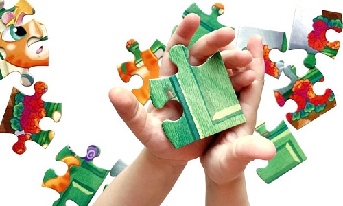 Мозаика/пазл Baby Toys First Puzzle. Котик 04146