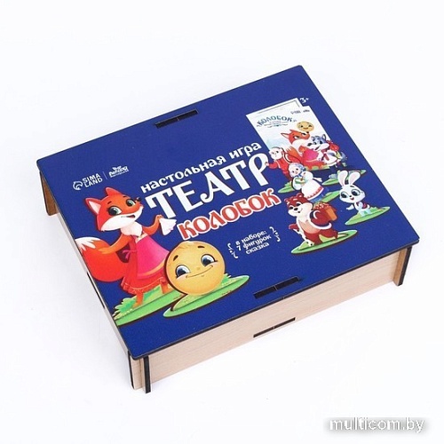Развивающая игра Лесная мастерская Настольный театр "Колобок" 9118402