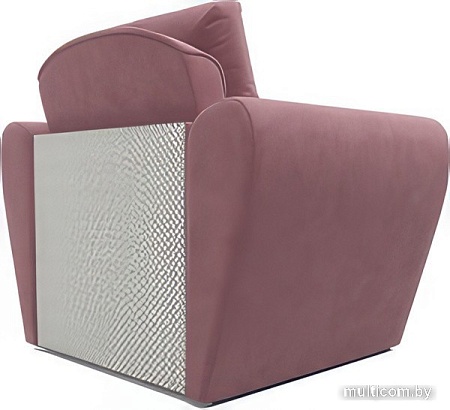 Кресло-кровать Мебель-АРС Квартет (велюр, пудра НВ-178 18)