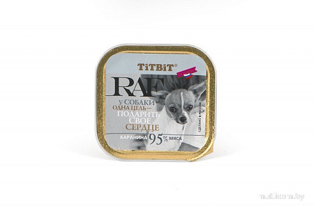 Пресервы TiTBiT RAF с бараниной 100 г