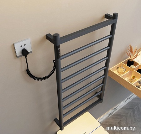 Полотенцесушитель Maxonor PL-TRE04-50-9-3 (серый, подключение слева)