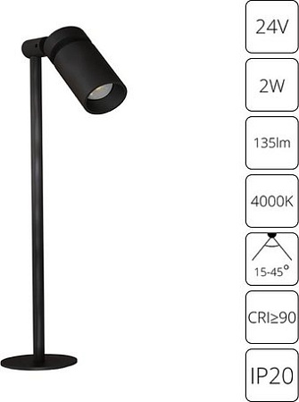 Подсветка для мебели Arte Lamp Presto A6194LT-1BK