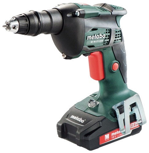 Шуруповерт Metabo SE 18 LTX 6000 2.0Ah x2 Case Set