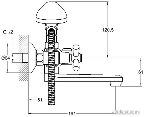 Смеситель Econoce EC0421