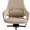 Кресло Norden Шопен FK 0005-A Beige Leather (кожа бежевая/алюминий)