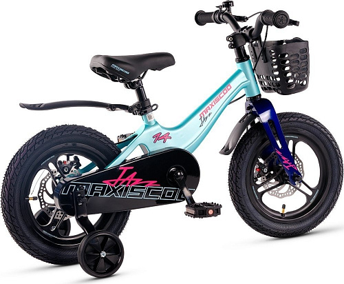 Детский велосипед Maxiscoo Jazz Pro 14 2025 MSC-J1444P (мятный)
