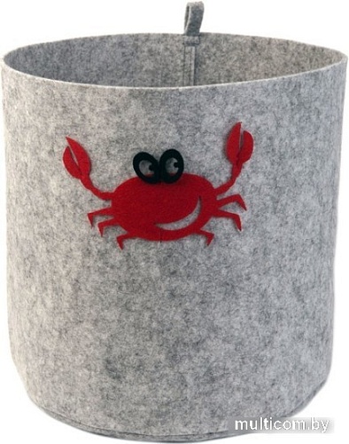 Органайзер для хранения Eva Funny Краб Я47312 (светло-серый)