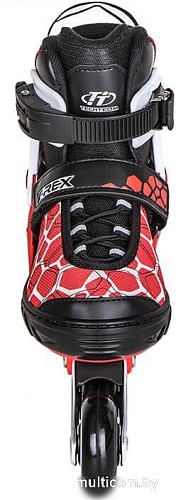 Роликовые коньки Tech Team T-Rex (р-р 29-32, красный)