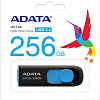 USB Flash A-Data DashDrive UV128 256GB (черный/синий)