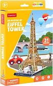 Конструктор CubicFun Эйфелева башня E1624h (31 эл)