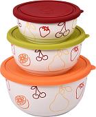 Набор салатников Oursson BS4084RC/MC