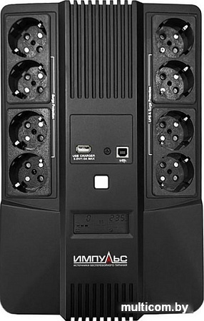 Источник бесперебойного питания Импульс Мастер 800 MT80103