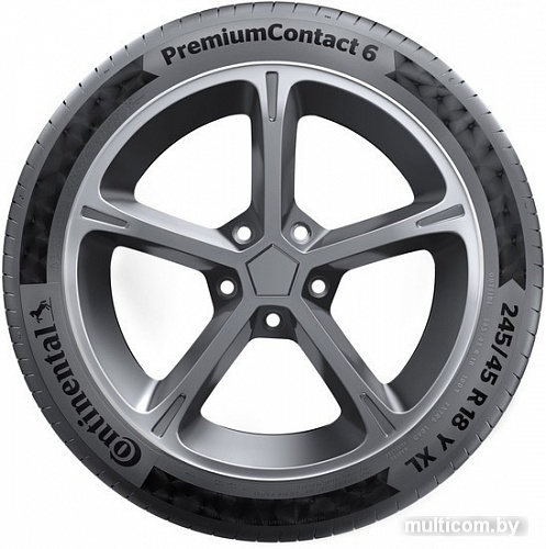 Автомобильные шины Continental PremiumContact 6 235/40R19 96W