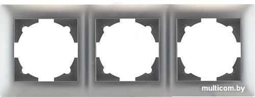 Рамка EKF Милан-3 (серебристый)