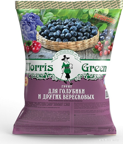 Грунт Morris Green Для голубики и других вересковых (65 л)