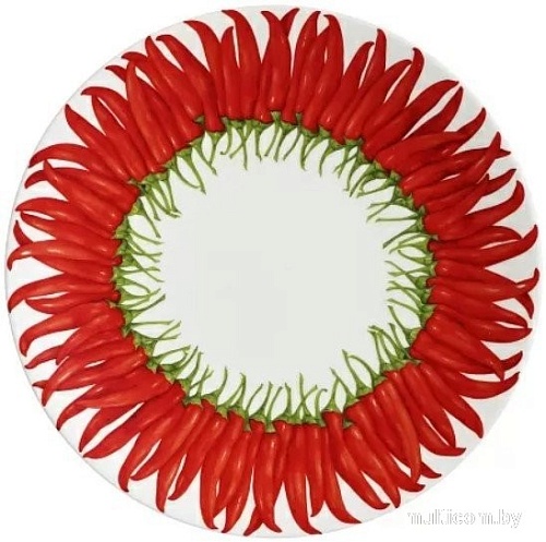 Тарелка обеденная Taitu Sun Red 12-11-0