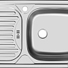 Кухонная мойка Ukinox CLM760.435 GW6K 1R (с сифоном)