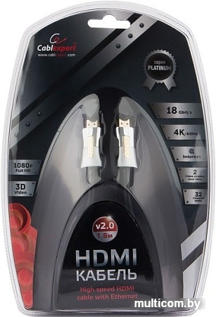 Кабель Cablexpert CC-P-HDMI01-1.8M